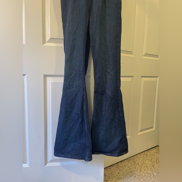 FREE PEOPLE- We The Free Jayde Flare Jumpsuit- Women Medium - Picture 3 of 3